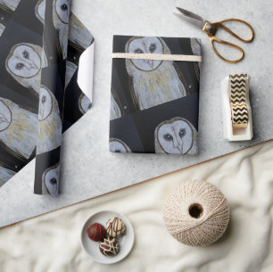Papier Cadeau Fantôme de la nuit Peinture d'Alfred Fox