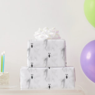 Papier Cadeau Fantôme éffrayant