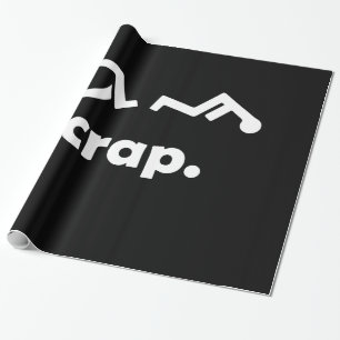 Papier Cadeau Fauteuil roulant drôle O grossier handicapé par