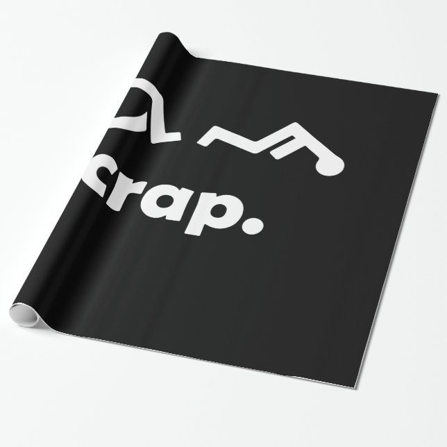 Papier Cadeau Fauteuil roulant drôle O grossier handicapé par (Déroulé)