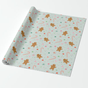 Papier Cadeau Favoris de pain d'épices