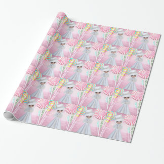 Papier Cadeau Fée de prune confite