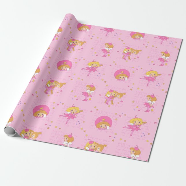 Papier Cadeau Fée magique (Déroulé)