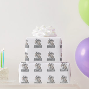 Papier Cadeau Félicitations Graduation personnalisée
