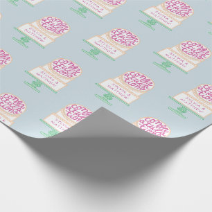 Papier Cadeau Félicitations pour le gâteau mariage sur mesure et