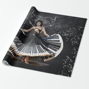 Papier Cadeau Femme élégante