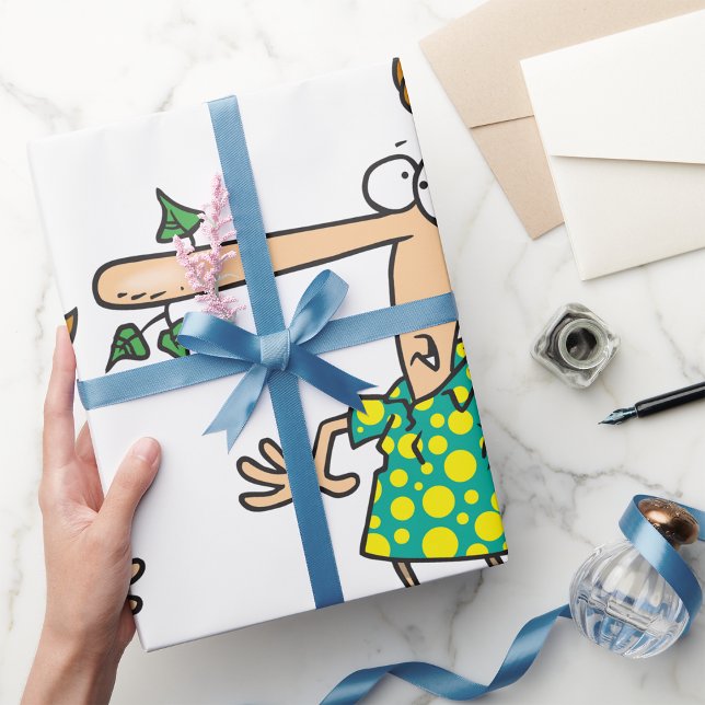 Papier Cadeau Femme Qui A Dit Mensonges (Créateur téléchargé)