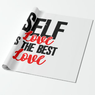 Papier Cadeau Femmes Chemises D'Autonomisation - L'Amour De Soi 