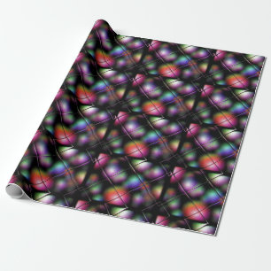 Papier Cadeau Fenêtre Décorations Pastel Voir Noël