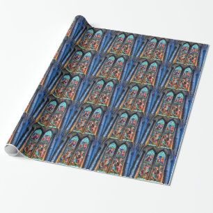 Papier Cadeau Fenêtres en verre tendu, Cathédrale de Salisbury,