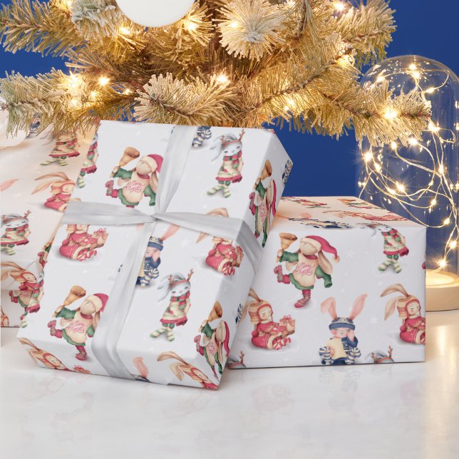 Papier Cadeau Festif fêtes de Noël (Vacances)