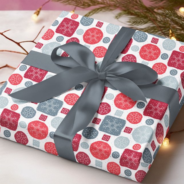 Papier Cadeau Festif moderne Fête de Noël (Créateur téléchargé)