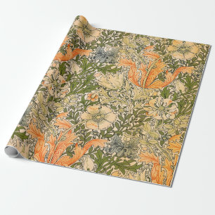 Papier Cadeau Festival de fleurs de William Morris Spring Compto