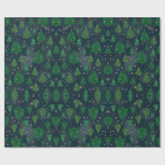 Papier Cadeau Festive Christmas Holiday Gift Wrap