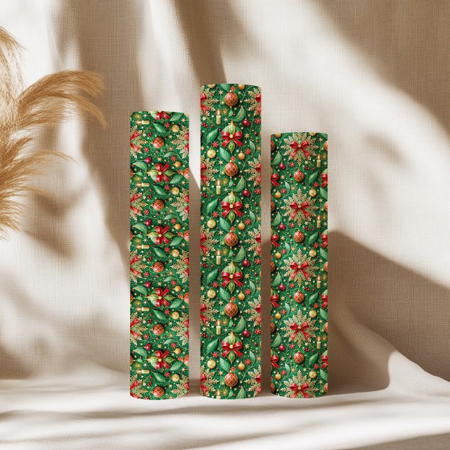Papier Cadeau Festive Christmas Theme Colorful Pattern (Créateur téléchargé)