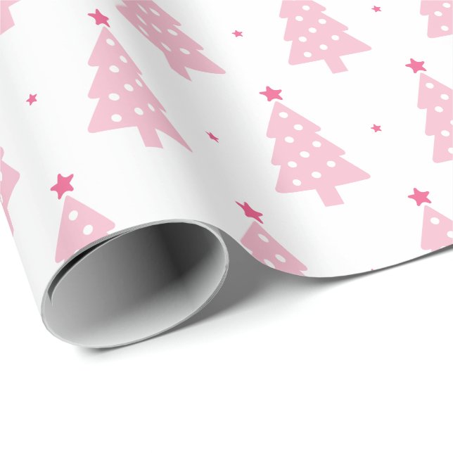 Papier Cadeau Festive Ho Ho Ho Christmas Wrapper Papier (Coin rond)