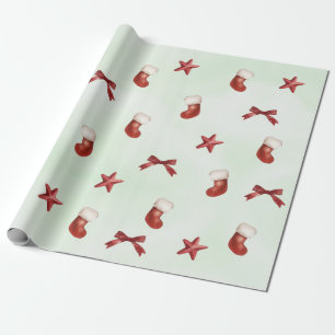 Papier Cadeau Fête d'anniversaire de Noël