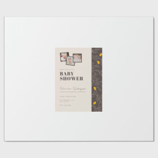 Papier Cadeau fête de bébé