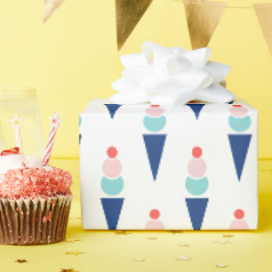 Papier Cadeau Fête de la crème glacée