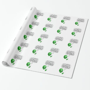 Papier Cadeau Fête des mères Aliens