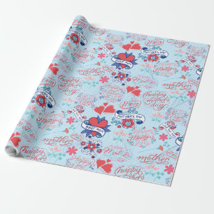 Papier Cadeau Fête des mères BG 02 LBlue BG