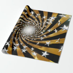Papier Cadeau Fête et fête la scène