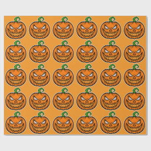 Papier cadeau fête Halloween