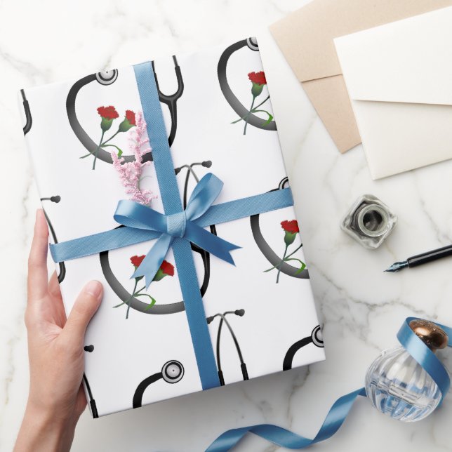 Papier Cadeau Fête nationale du médecin (Cadeaux)