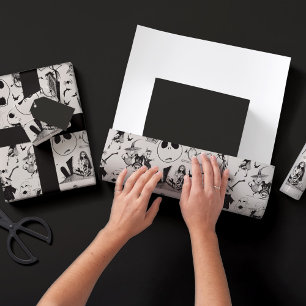 Papier Cadeau Fêter Éffrayant - Motif