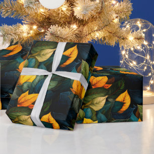 Papier Cadeau Feuille