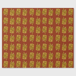 Papier Cadeau Feuille d'automne