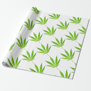 Papier Cadeau FEUILLE De MAUVAISE HERBE