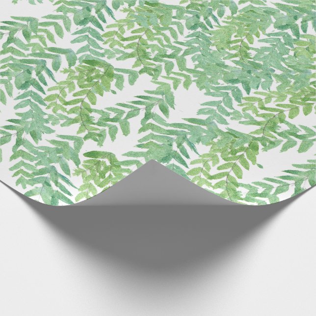 Papier Cadeau Feuille de Trpical wraping le papier (Coin)