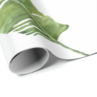 Papier Cadeau feuilles de banane enveloppant du papier