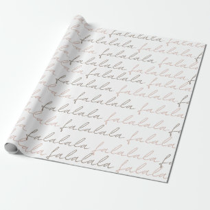 Papier Cadeau Feuilles de papier à enveloppement rose Falala min