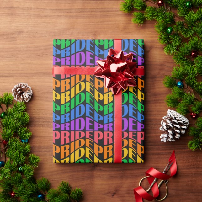 Papier Cadeau Fierté (Cadeau de vacances)