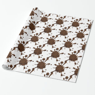 Papier Cadeau Fille sale Thunder_Cove Boue Splats