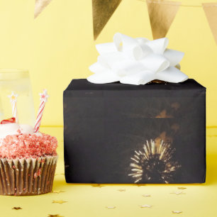 Papier Cadeau Fireworks 10 papier d'emballage brillant