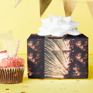 Papier Cadeau Fireworks 11 papier d'emballage mat
