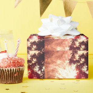 Papier Cadeau Fireworks 12 papier d'emballage mat