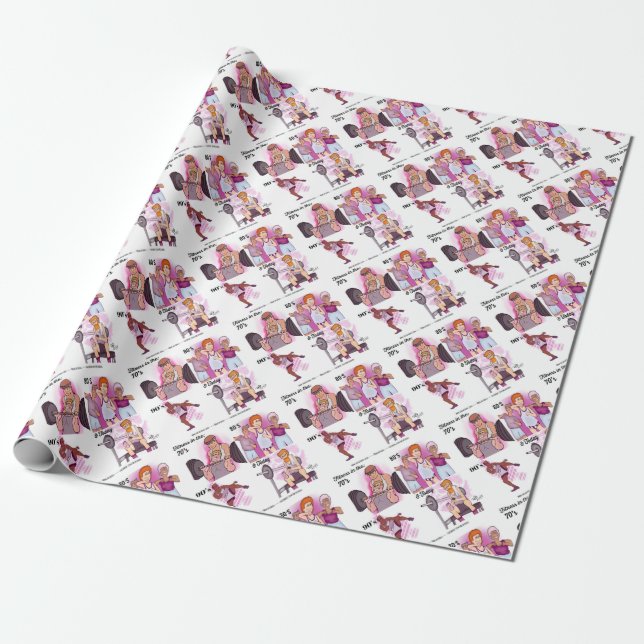 Papier Cadeau Fitness (Déroulé)