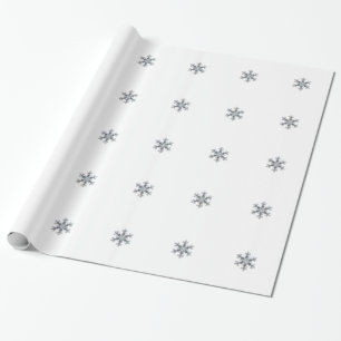 Papier Cadeau Flacon de neige