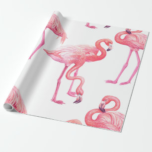 Papier Cadeau Flamants roses