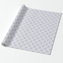 Flèche de neige simple bleu et gris