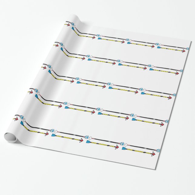 Papier Cadeau Flèches (Déroulé)