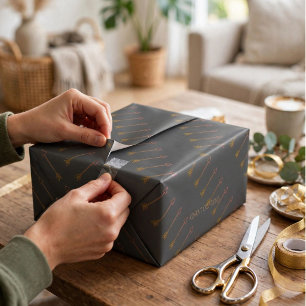 Papier Cadeau Flèches