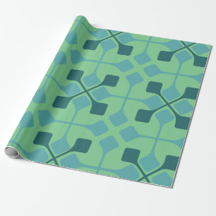 Papier Cadeau Flèches bleues