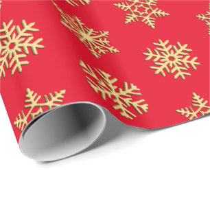 Papier Cadeau Flèches de neige 3 jours en or, Arrière - plan per