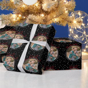 Papier Cadeau Flèches rondes Photo Noël