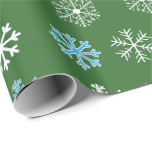 Papier Cadeau Flèches vertes